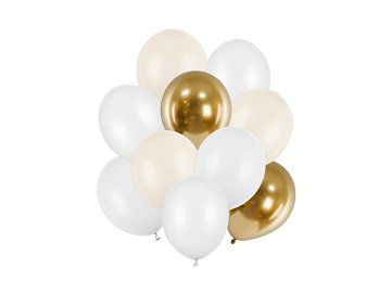 Latex balloons set, mix (1 pkt / 10 pc.)
