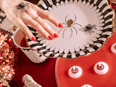 Spider Plates, 23 cm, mix (1 pkt / 6 pc.)