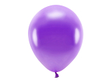 Eco Balloons 30cm metallic, violet (1 pkt / 100 pc.)