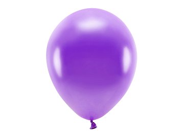 Eco Balloons 30cm metallic, violet (1 pkt / 100 pc.)