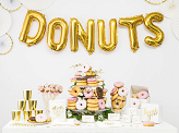 Decorative cake boxes - Thank you, gold, 14x8.5x14cm (1 pkt / 10 pc.)