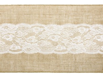 Jute table runner, 0.28x2.75m