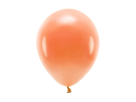 Eco Balloons 26cm pastel, orange (1 pkt / 10 pc.)