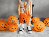 Pumpkin bucket, 20.5x15cm, mix