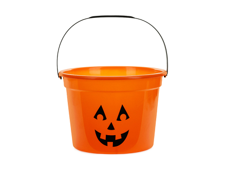 Pumpkin bucket, 20.5x15cm, mix