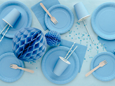 Paper Napkins, light blue, 33x33 cm (1 pkt / 20 pc.)