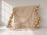 Glossy Balloons 30cm, champagne gold (1 pkt / 10 pc.)