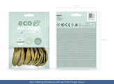 Eco Balloons 26cm metallic, light gold (1 pkt / 10 pc.)