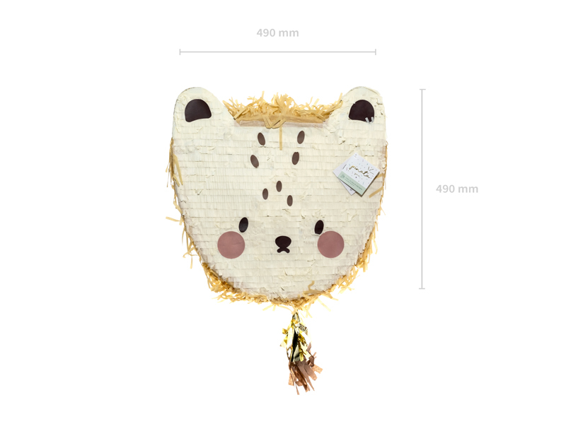 Foldable Pinata - Lion Head, 48x48x10cm - Designer decorations and ...