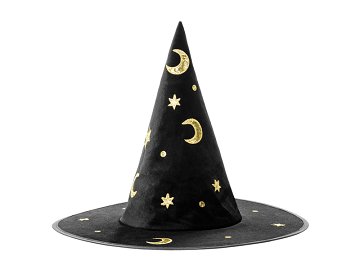 Witch's hat, black