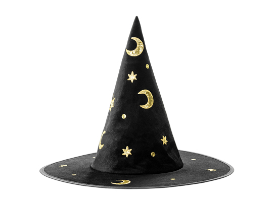 Witch's hat, black