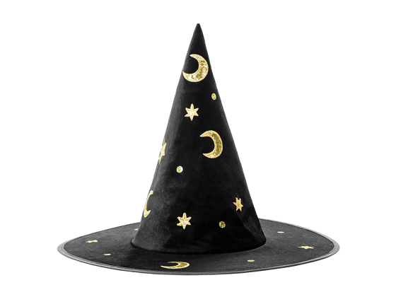 Witch's hat, black