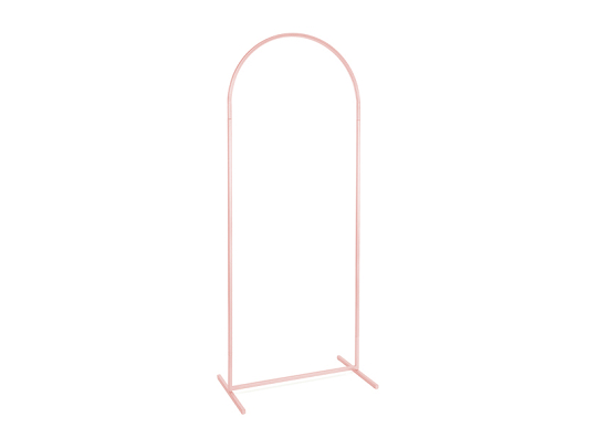 Backdrop stand, maxi arch, dusty pink, 80x200 cm