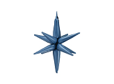 3D foil balloon Star, 50cm, navy blue
