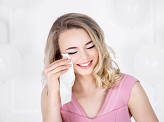 Pocket tissues Your happy tears, gold, 7.5x12cm (1 pkt / 10 pc.)