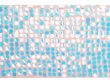 Sequin Table Runner, iridescent, 0.3x2.13m