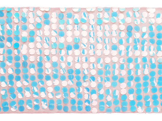 Sequin Table Runner, iridescent, 0.3x2.13m