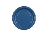 Paper Plates, dark blue, 18 cm (1 pkt / 6 pc.)