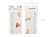 Paper tablecloth Fruits, 180x120 cm, mix