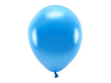 Eco Balloons 30cm metallic, blue (1 pkt / 100 pc.)