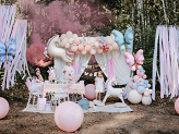 Standing Foil Balloon Unicorn, 95x86 cm, mix
