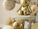Foil Balloon Disc Oh Baby, 35x35 cm, mix