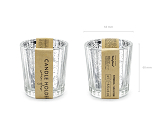 Candle holder, silver, 6cm (1 pkt / 4 pc.)