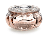 Candle holder, rose gold, 3cm (1 pkt / 4 pc.)