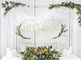 Hanging decoration Mr Mrs, 38cm (1 pkt / 2 pc.)