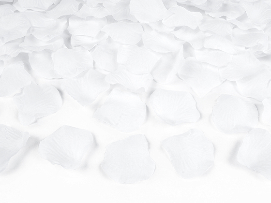 Rose petals in a bag, white (1 pkt / 100 pc.)