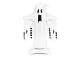 Foil Standing Balloon Ghost XXL, 109x165 cm, white