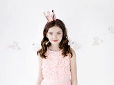 Crown Party, rose gold, 6cm (1 pkt / 6 pc.)