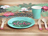 Place cards Aloha - Monstera (1 pkt / 6 pc.)