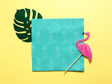 Place cards Aloha - Monstera (1 pkt / 6 pc.)