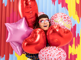 Foil balloon Bride, 45 cm, mix