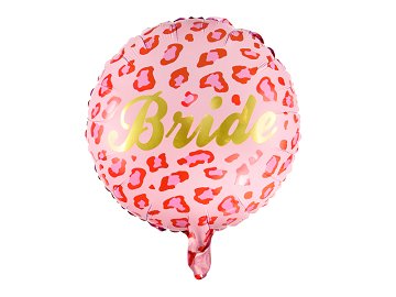 Foil balloon Bride, 45 cm, mix