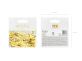 Metallic confetti, number 50, 15g