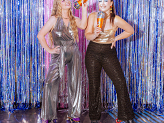 Foil balloons for garlands Microphone, 10x25 cm, orange (1 pkt / 3 pc.)