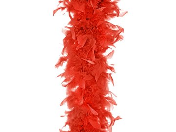Boa, red, 180cm
