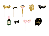 Photo props Let's party, mix (1 pkt / 9 pc.)