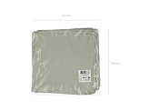 Fabric napkins, sage, 35 x 35cm (1 pkt / 25 pc.)