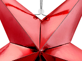 Paper star, 70cm, red
