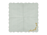 Checkered Napkins with Bow, 33x33 cm, mix (1 pkt / 12 pc.)