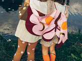 Costume for a girl - Moth, mix (1 pkt / 1 pc.)