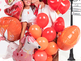 Foil balloon Love potion, 54x66 cm, mix