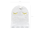 Pinata - Ghost, white, 41.5x50x10cm