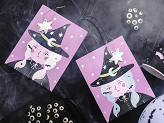 Gift bag Witch, mix, 8x14x18 cm