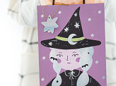 Gift bag Witch, mix, 8x14x18 cm