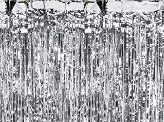 Party curtain, silver, 90 x 250cm