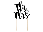 Cake topper Mr&Mrs, 25.5cm